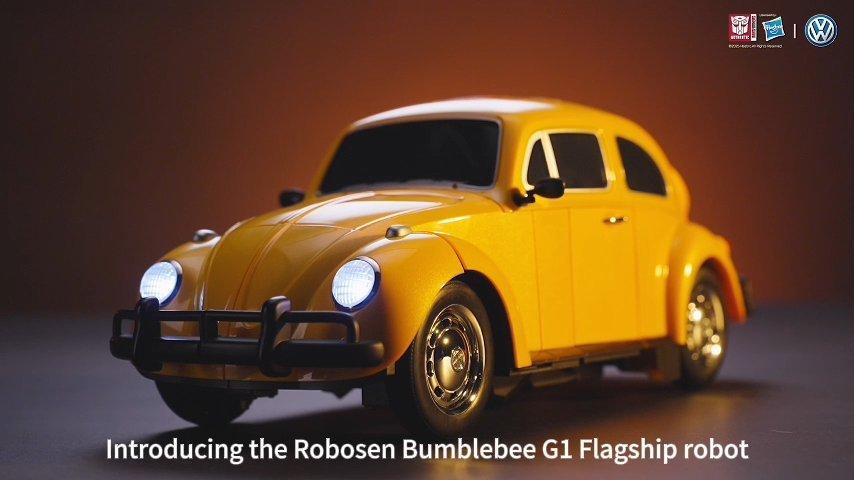 Transformers Bumblebee G1 Flagship Series, Auto-Converting Robot by Robosen