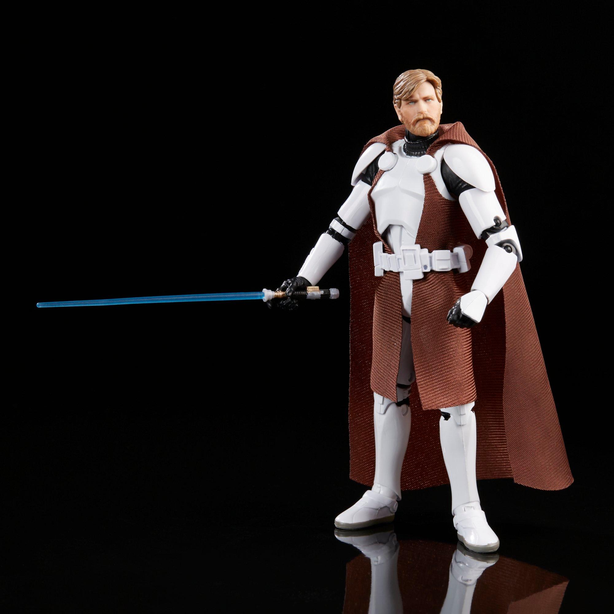 STAR WARS The Black Series 6-inch Clone Commander Obi-Wan Kenobi Exclusive Figure