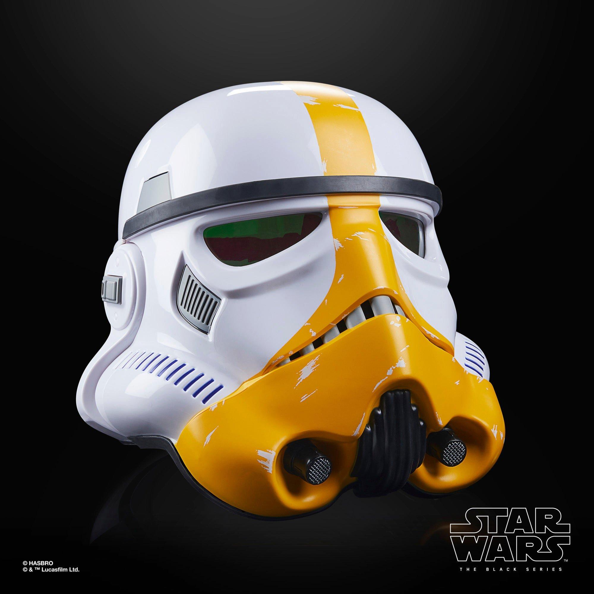 STAR WARS The Black Series Artillery Stormtrooper Premium Electronic Helmet