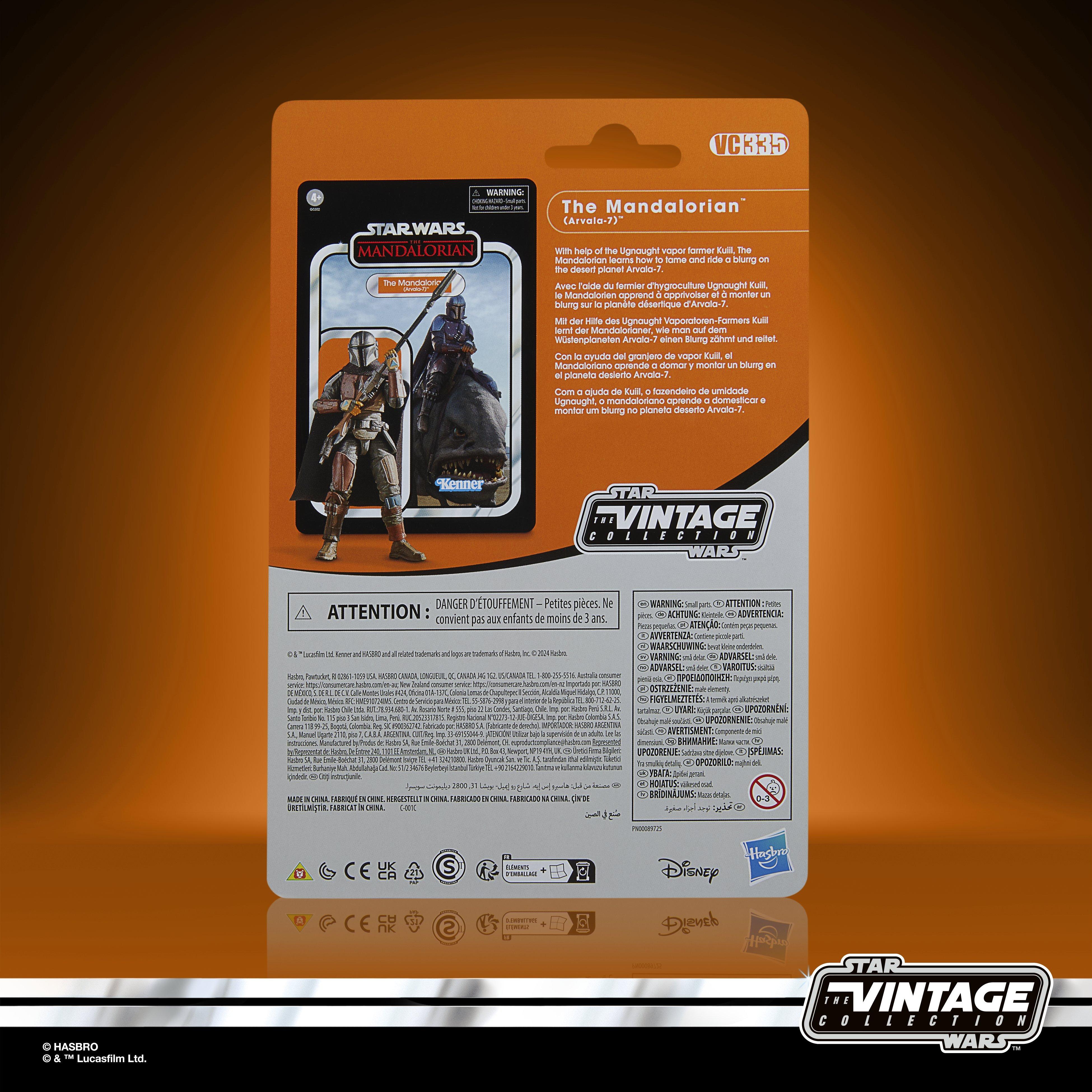 STAR WARS The Vintage Collection Blurrg & The Mandalorian