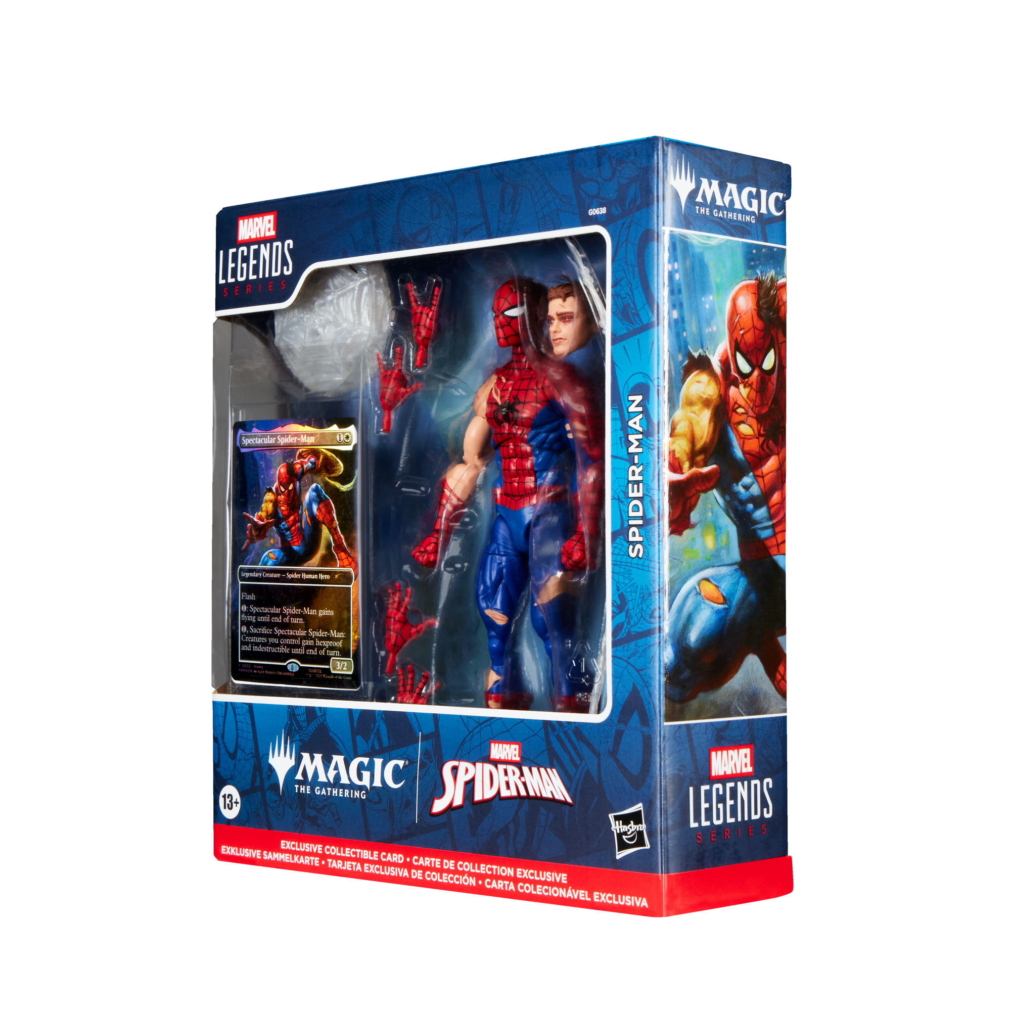 Marvel Legends Series Magic: The Gathering Battle-Damaged Spider-Man