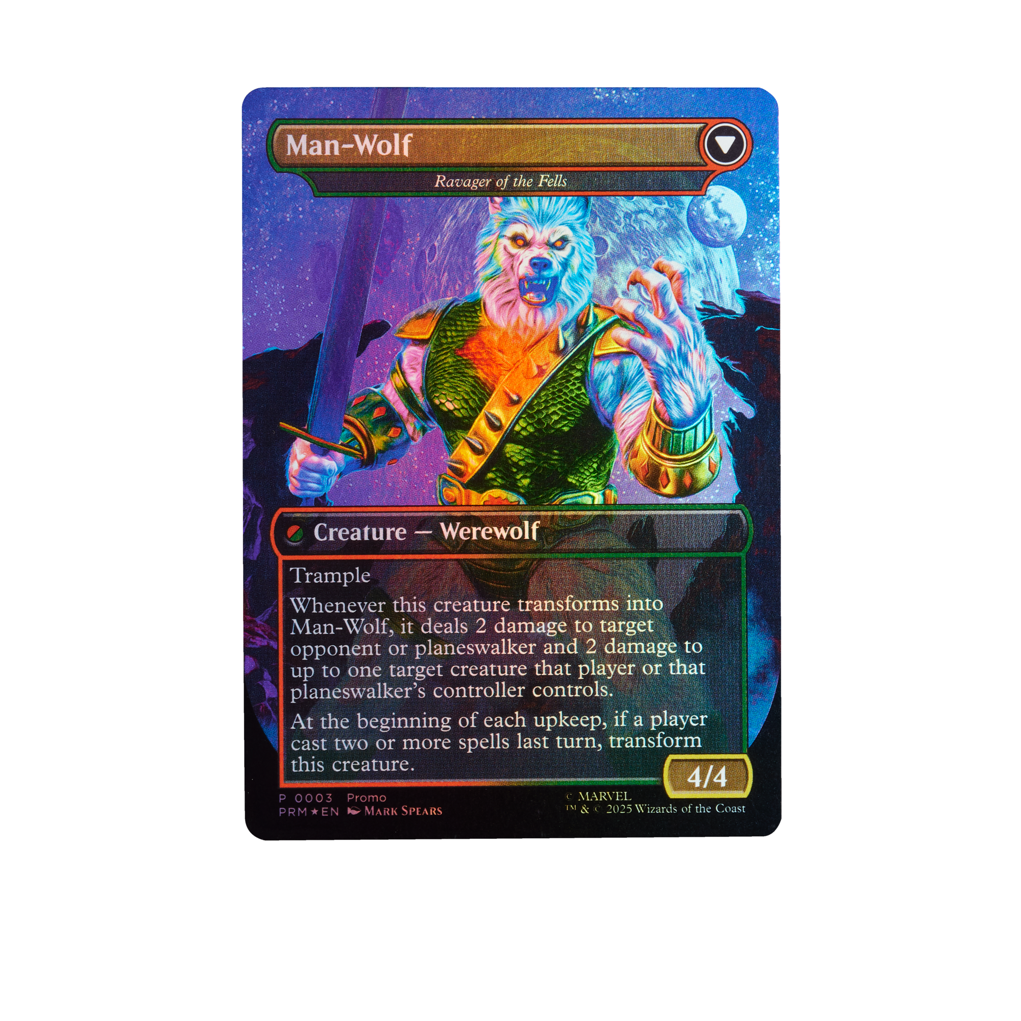 Marvel Legends Series Magic: The Gathering Man-Wolf