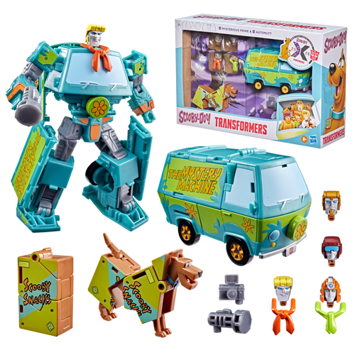 Transformers Scooby Doo Mysterious Prime & Automutt