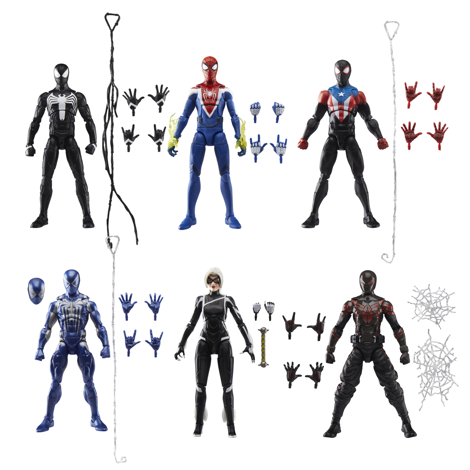 Marvel Legends Series Gamerverse Peter Parker Black Suit