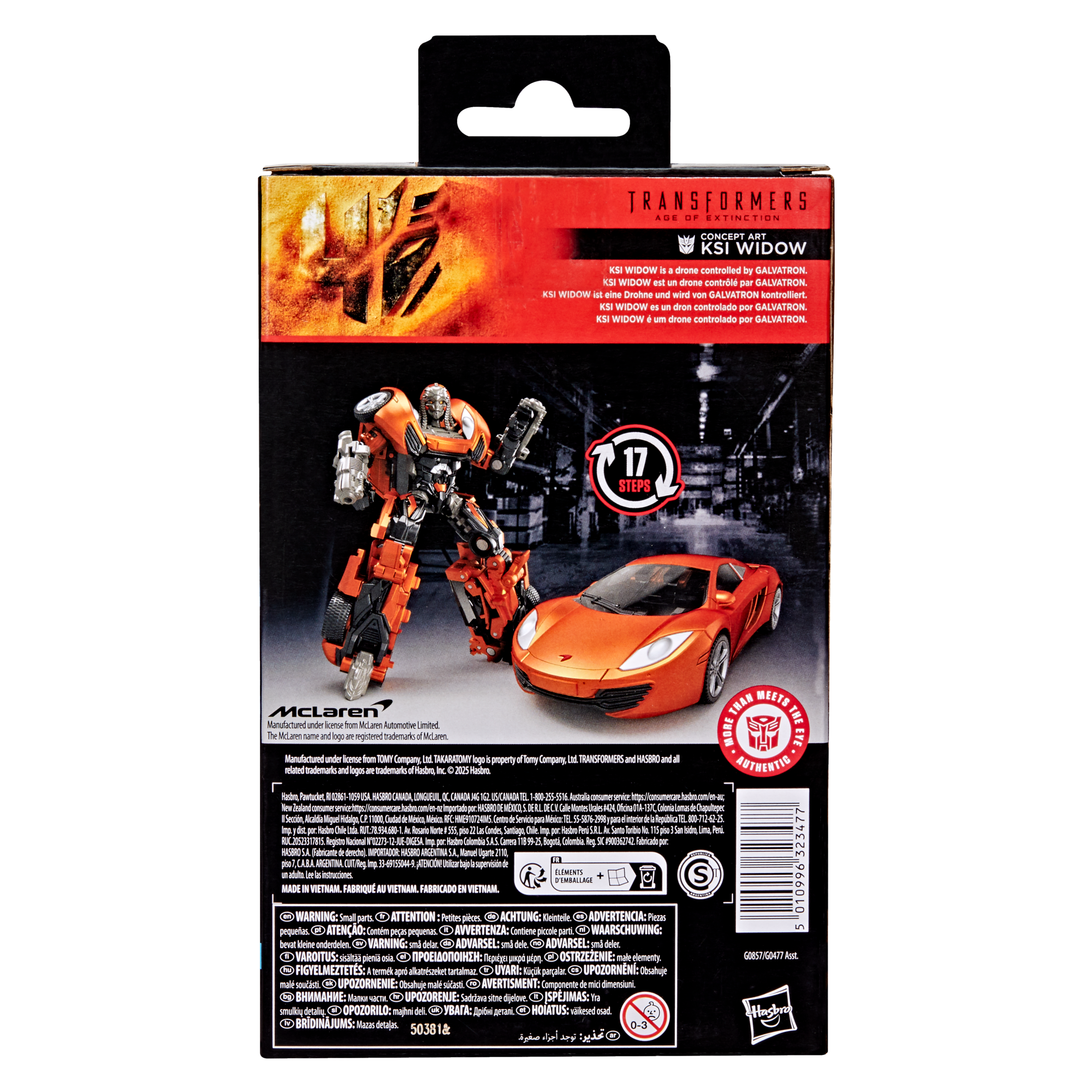 Transformers Studio Series Transformers: Age of Extinction Deluxe Class Concept Art KSI Widow