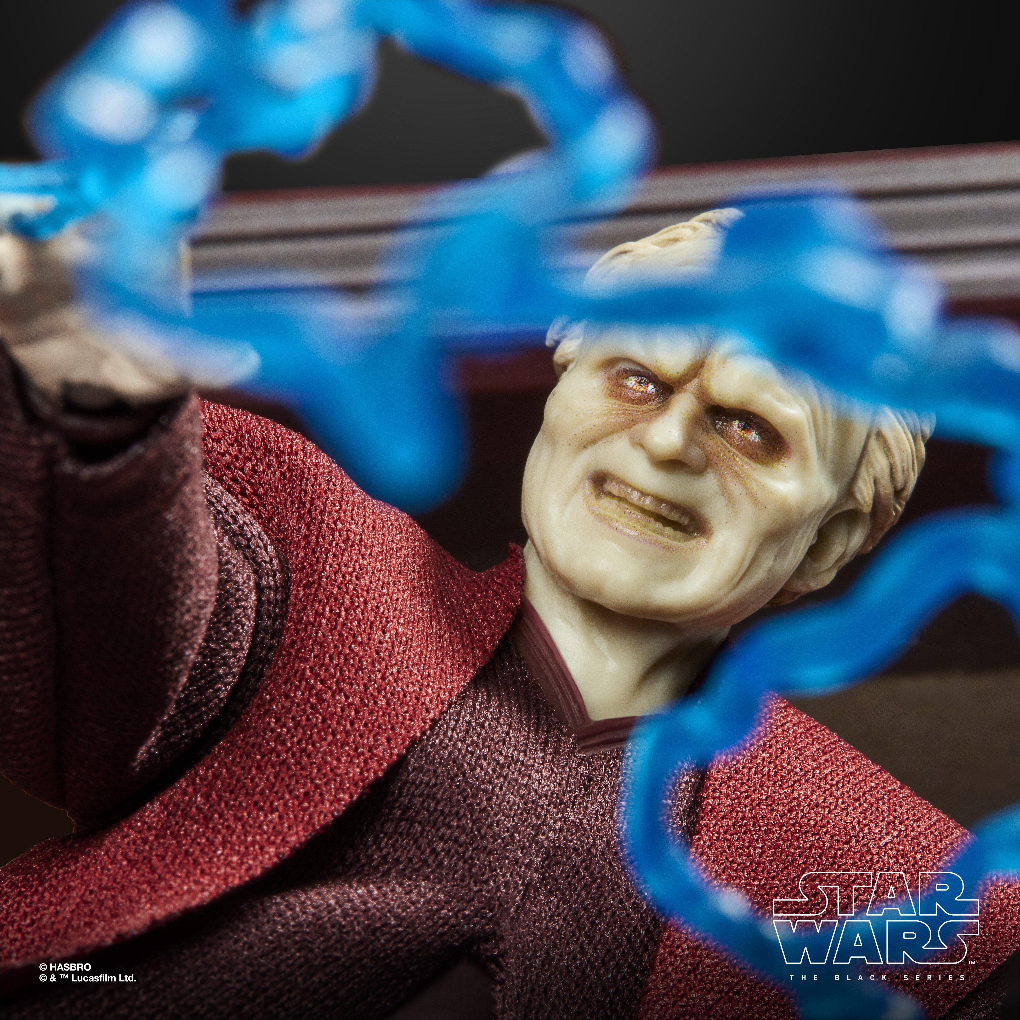 Star Wars The Black Series Mace Windu & Darth Sidious