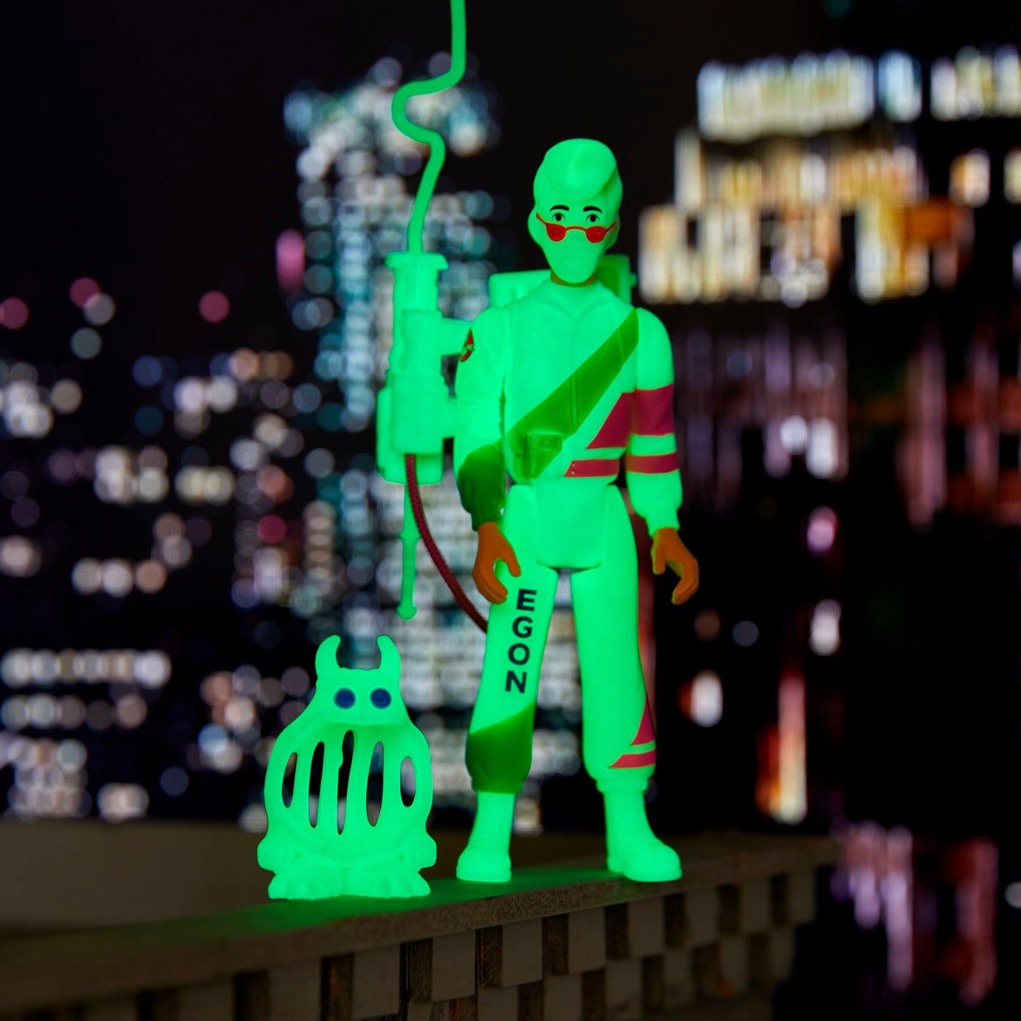 Ghostbusters Kenner Classics The Real Ghostbusters Ecto-Glow Heroes Collector’s Set