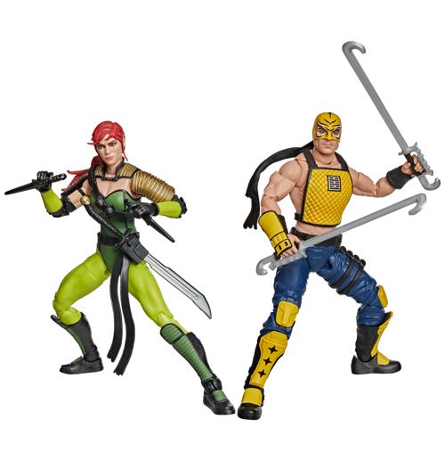 G.I. Joe Classified Series #212, Ninja Force Scarlett and T'Jbang