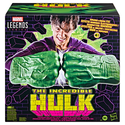 Marvel Legends Series Incredible Hulk Premium Roleplay Fists