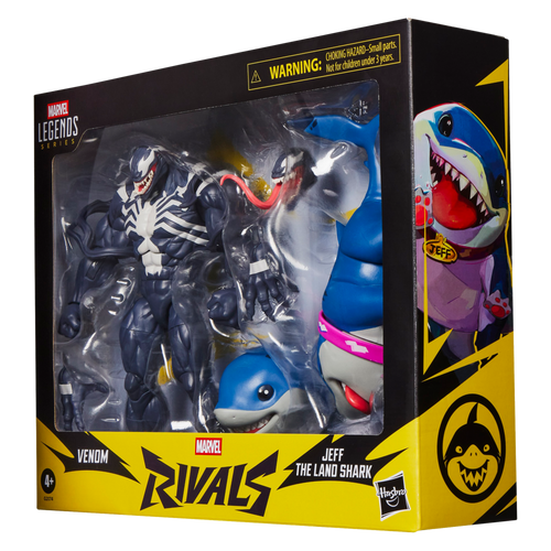 Marvel Legends Series Marvel Rivals Venom & Jeff the Land Shark