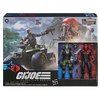 G.I. Joe Classified Series #218, Snake Eyes & Varmint ATV Vs. Stealth Viper & Cobra Stealth Flight Pod (Trubble Bubble)