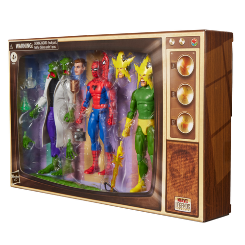 Marvel Legends Series Spider-Man, Marvel's Lizard, & Marvel's Electro