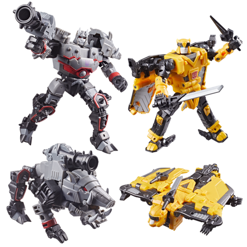 Transformers Timelines Megatron and Bumblebee