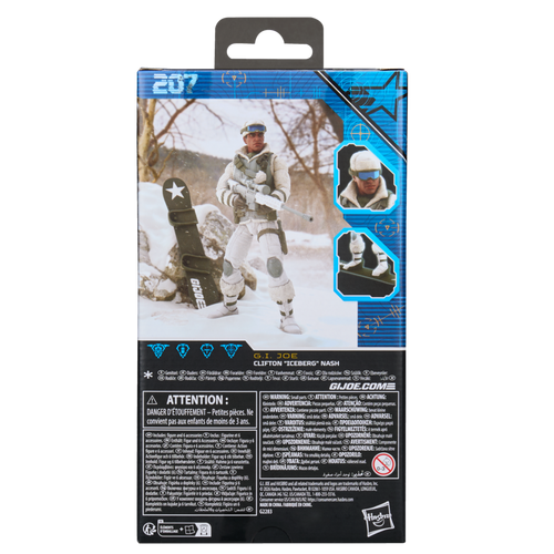 G.I. Joe Classified Series #207, Clifton “Iceberg” Nash