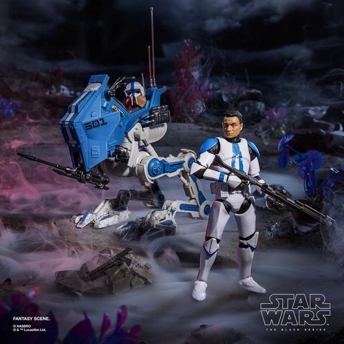 STAR WARS The Black Series ARF Trooper (501st) & AT-RT