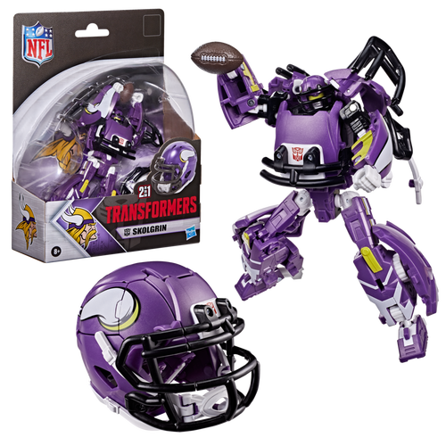 Transformers NFL Minnesota Vikings Skolgrin