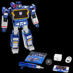 Transformers G1 Flagship Soundwave Auto-Converting Robot by Robosen