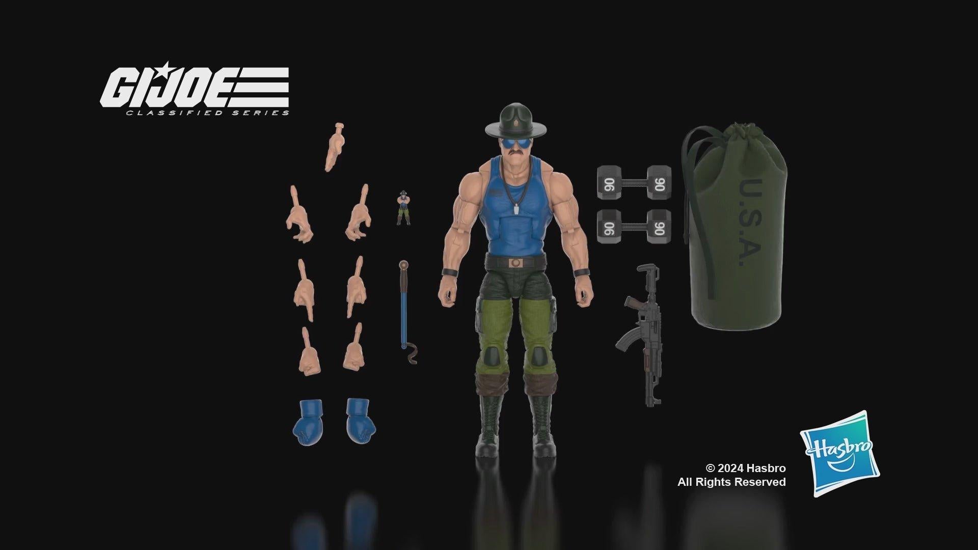 G.I. Joe Classified Series #129, Mad Marauders Sgt Slaughter